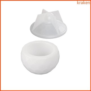 Kra Jar Khuôn Silicon Thạch Cao Xi Măng Nhựa Khuôn Lọ Hoa mọng Nước Khuôn