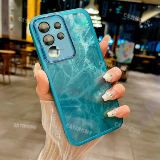 Dành Cho Vivo Y29 4G 2025 Lấp Lánh Họa Tiết Lông Vũ Silicon Mềm Cho Vivo Y29 5G VivoY29 Y29 Y39 29Y Y 39 29 4G 5G 2025 Ốp Điện Thoại Chống Sốc Bảo Vệ Ống Kính Máy Ảnh Ốp Lưng