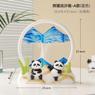 LOVIVER Cát lún vẽ đồ trang trí hoạt hình phòng khách văn phòng đồng hồ cát trang trí internet người nổi tiếng 3D tranh cát ba chiều