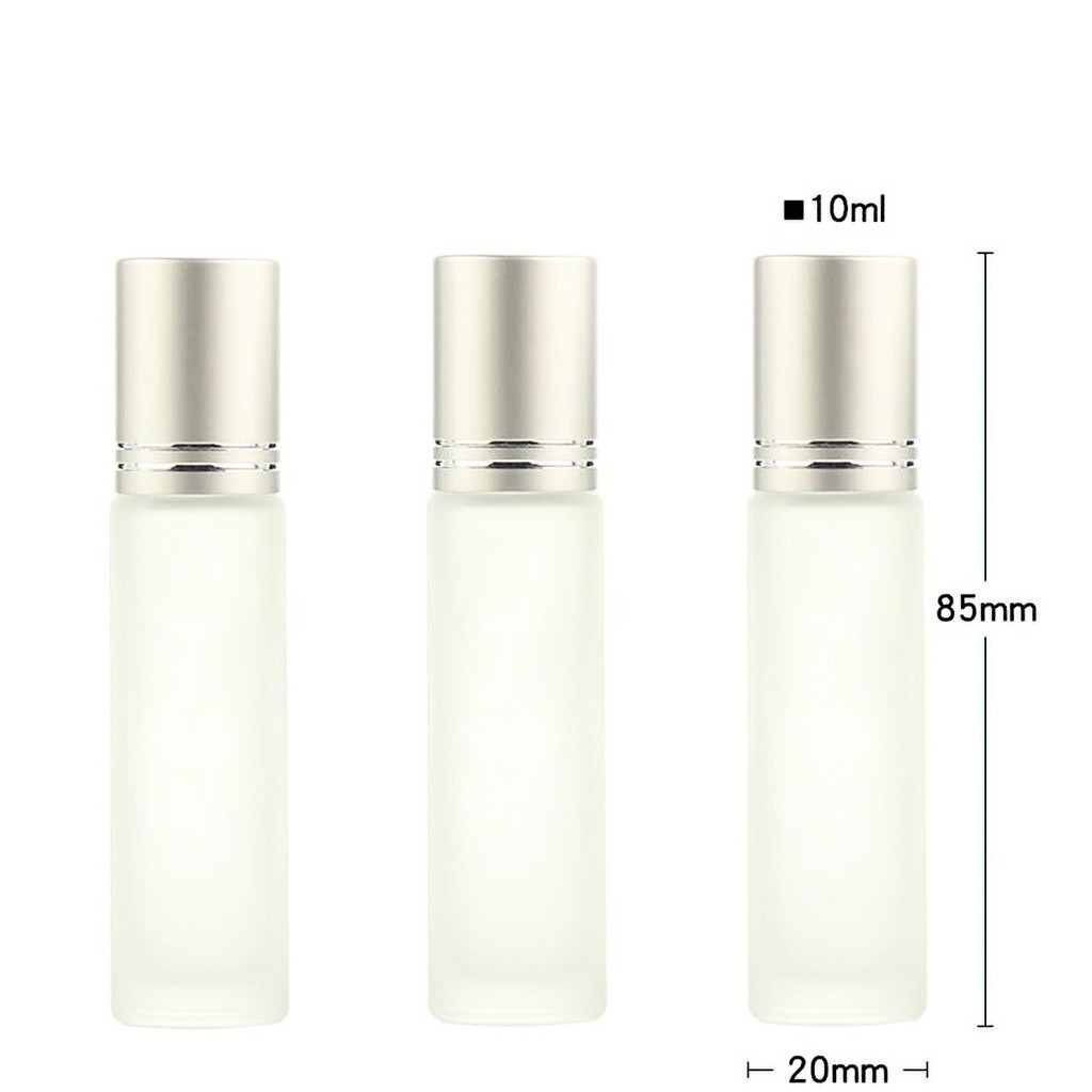 Combo 10 Vỏ Lọ Bi Lăn Đựng Tinh Dầu, Chai Bi Lăn Đựng Dầu Dừa, Chiết Nước Hoa 10ml