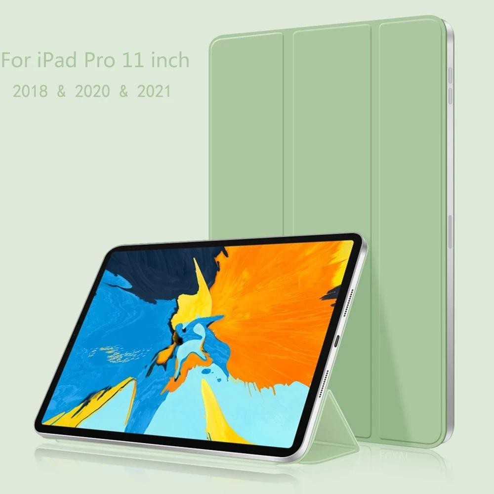 Vỏ thông minh tương thích cho iPad Pro Air 11 2024 Vỏ từ tính siêu mỏng gấp ba lần thế hệ thứ 10 Kẹp bảo vệ 10.9 Air 5 Pro11 M2 2022