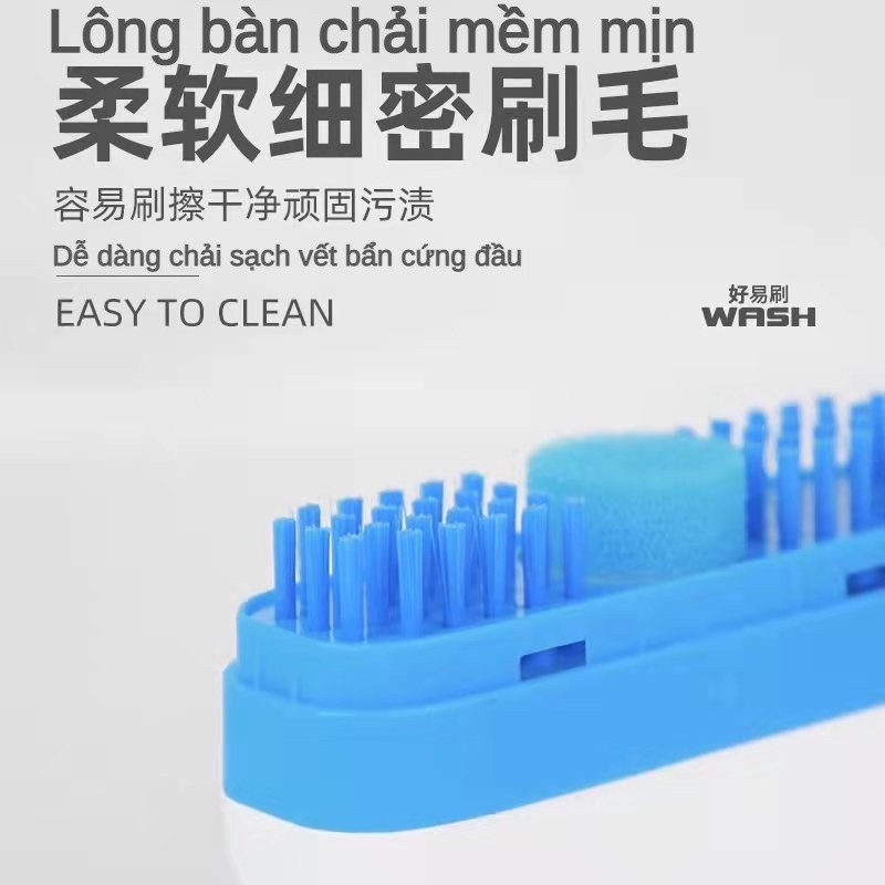 Bàn chải bọt vệ sinh giày dung tích 80ml dễ sử dụng bảo dưỡng giày Làm Sạch