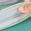Túi đựng hồ sơ trong suốt AFTEROF, Túi đựng lưới trong suốt bằng lưới Nylon, Túi đựng tài liệu đa chức năng dung tích lớn di động Đồ dùng văn phòng trường học