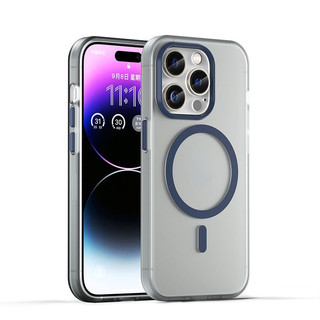 Ốp Điện Thoại Kẹo Magentic Dày Hồng Hồng Cho IPhone 17 16 15 14 13 12 Pro Max Promax 14PRO 15PRO MAX Frost Candy Magentic Vỏ Điện Thoại Mềm
