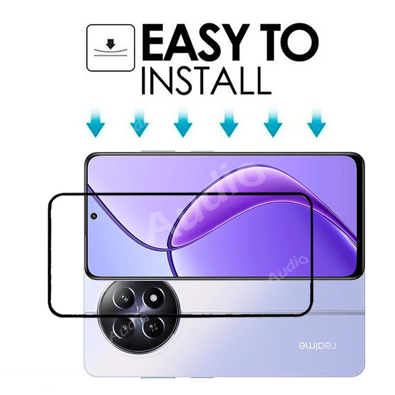 Phim Kính Cường Lực 2in1 Cho Realme 12 12 + 12x 5G 4G 2024 Bảo Vệ Màn Hình Phim Ống Kính Máy Ảnh HD Mềm Cho Realme 12 X + Realme12x Realme12 + Realme12 5G 4G Bảo Vệ Màn Hình Phim Điện Thoại