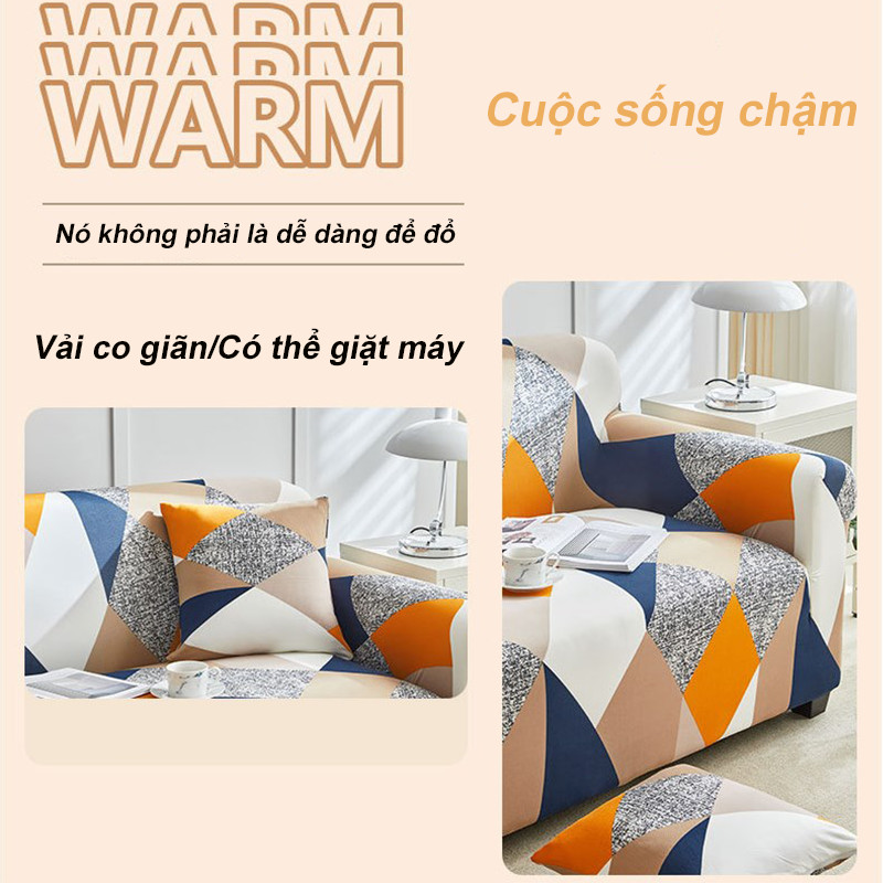 Vỏ ghế sofa co giãn thời trang và vỏ gối in có sẵn trong một loạt các phong cách với giá cả cạnh tranh