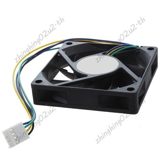 70x70x15mm 12V 4 chân PWM PC Vỏ máy tính CPU Quạt làm mát màu đen