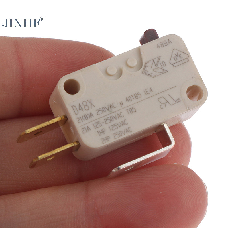Jinhf Large Micro Switch D48X Dòng điện cao 21A 250V Máy nước nóng giới hạn Công tắc cảm ứng HOT