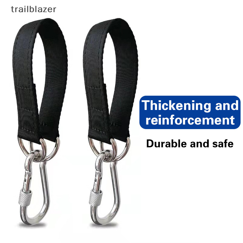 Trailblazer Dây Bàn Xoay Ngoài Trời 200kg Dây Móc Hạng Nặng Cho Võng Đấm Túi Xoay Thanh Ngang Mới