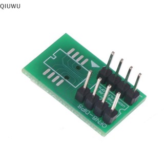 Qiuwu DFN8 WSON8 MLF8 MLP8 QFN8 sang DIP8 Bộ chuyển đổi 6 * 5mm 6 * 8 IC Chip Ổ cắm cho CH341A TL866ii Plus RT809H / F T48 T56 EZP2023 Lập trình viên.