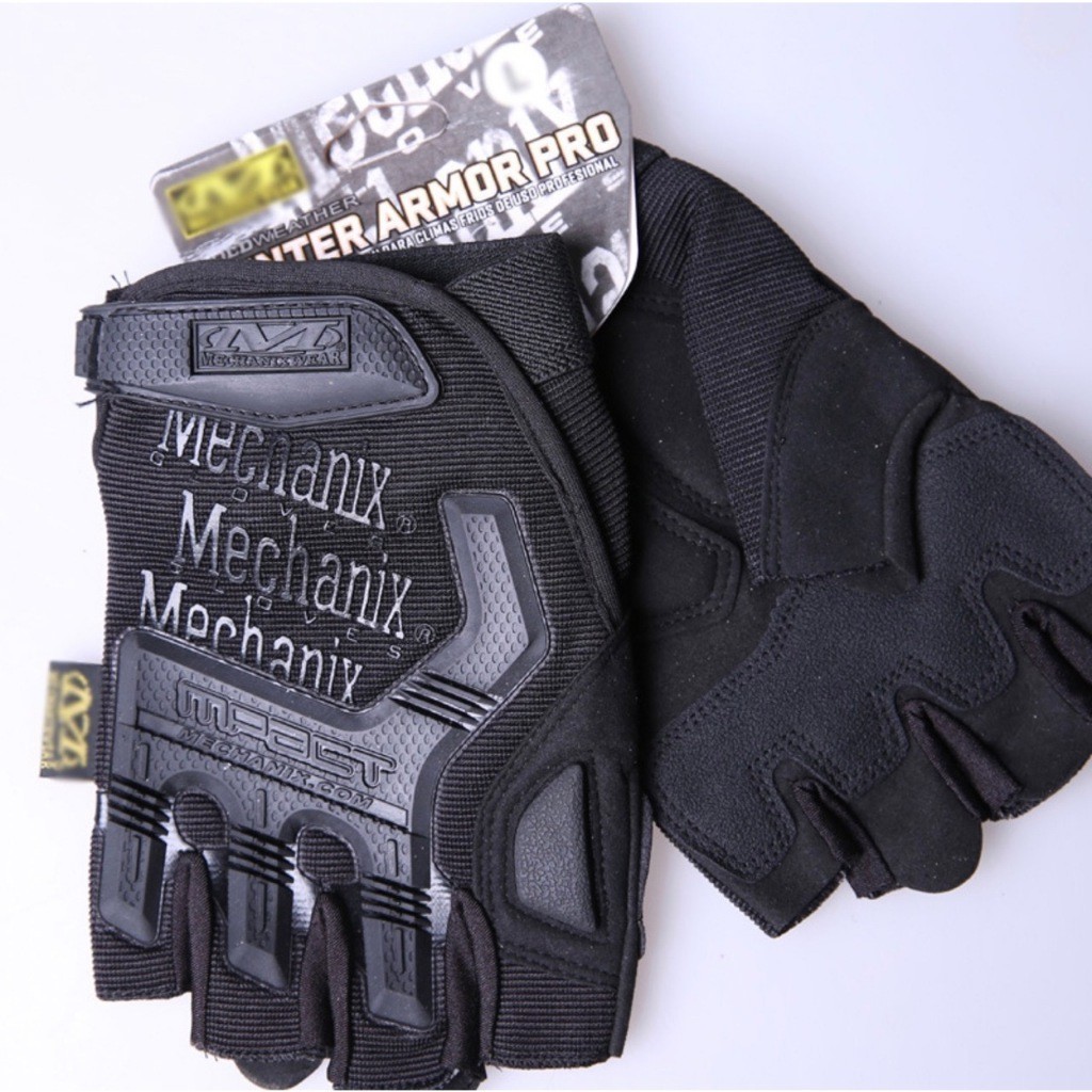 Găng Tay Chiến Thuật Mechanix Nửa Ngón_Tactical half-fingered gloves