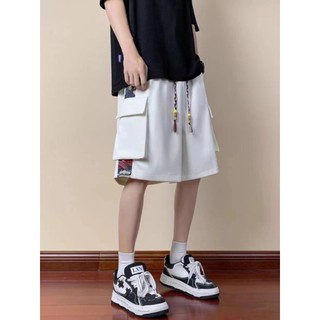 90% Tỷ Lệ Khen ngợi Phong Cách Trung Hoa Quần Short Thường Ngày Quốc Gia Hợp Thời Trang Retro Thẳng Thời Trang Rời Phong Cách Hồng Kông Thể Thao Năm Điểm Quần 223R