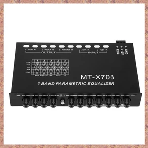 Bộ Khuếch Đại Âm Thanh Xe Hơi EQ Có Công Tắc Đầu Vào CD / AUX (R F C V)