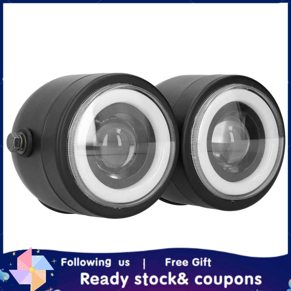 Cruiser Bobber Cafe Racer Headlight 8 Inch Round LED Motorcycle ...