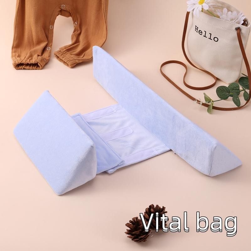 Gối Bên Bé 45° Gối hỗ trợ tam giác nghiêng có dây kéo vô hình Vỏ gối có thể tháo rời