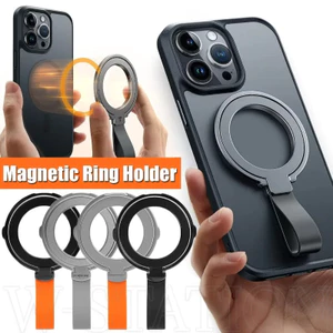 Tương Thích Cho iPhone 15 14 13 - Xoay 360 Độ Vòng Đeo Tay Cầm Điện Thoại - Dây Silicon Giá Đỡ Điện Thoại Cho Magsafe - Nam Châm Có Thể Tháo Rời Giá Đỡ Điện Thoại Chân Đế
