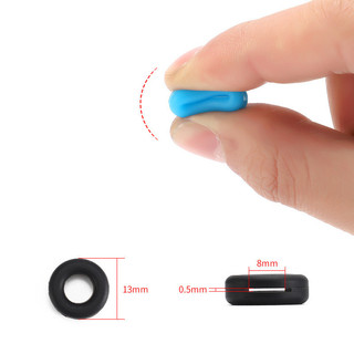 1 Cặp Kính Tròn Silicon Móc Tai Kính Mắt Giữ Chống Trơn Trượt Thoải Mái Giữ Kính