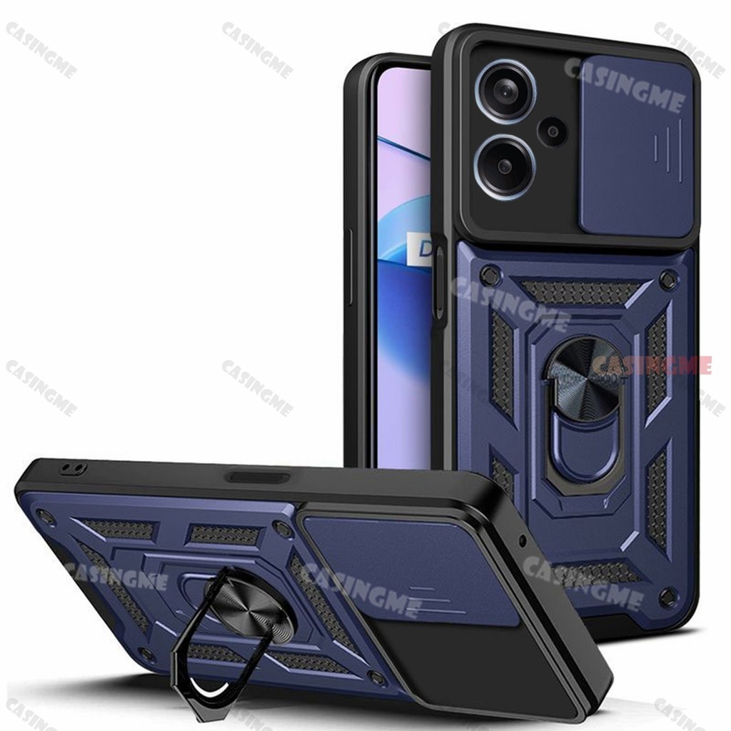 Vỏ giáp chống sốc Redmi Note 13 Pro + 5G cho Redmi Note13Pro + Note 13 Pro Plus + 13Pro + Giá đỡ vòng từ tính trên ô tô Kéo đẩy Bảo vệ Camera Vỏ điện thoại Ốp lưng máy ảnh