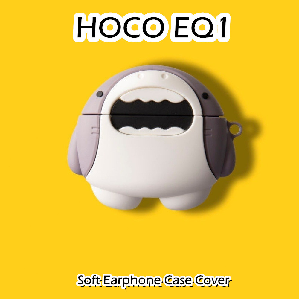 [Ngôi sao tương lai] Dành cho Vỏ HOCO EQ1 Kiểu dáng hoạt hình siêu mát Vỏ tai nghe silicon mềm Vỏ bọc NO.1