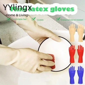 YYlingx Găng tay giữ trẻ em, Găng tay làm việc trẻ em cao su 26CM, Dụng cụ chống mài mòn Găng tay làm sạch dày không tay giặt