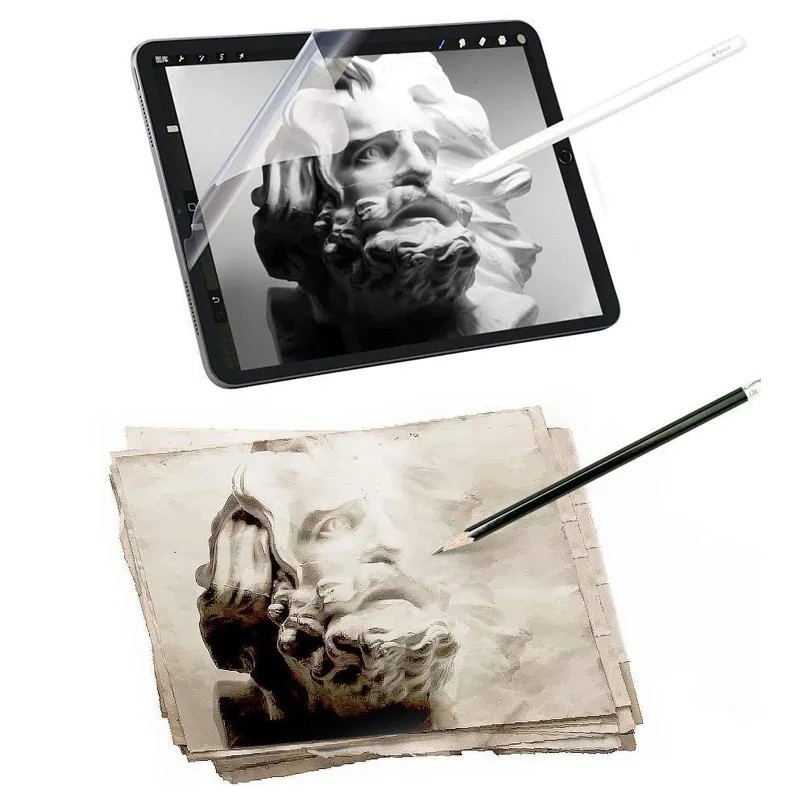 Honor PadX9 PadX8Pro 900D Giấy mờ giống như phim cho Honor Pad X8 V8 Pro X9 8 7 X6 6 9.7 10.1 10.4 11 11.5 12 12.1 inch Máy tính bảng V7 Pro V6 10.1 11 12 12.1 inch Bảo vệ màn hình máy tính bảng