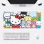 HelloKitty My Melody Kuromi Mousepad HD In Máy Tính Game Thủ Khóa Cạnh Chống Trơn Trượt Miếng Lót Chuột XXL90x40cm Bàn Phím PC Để Bàn