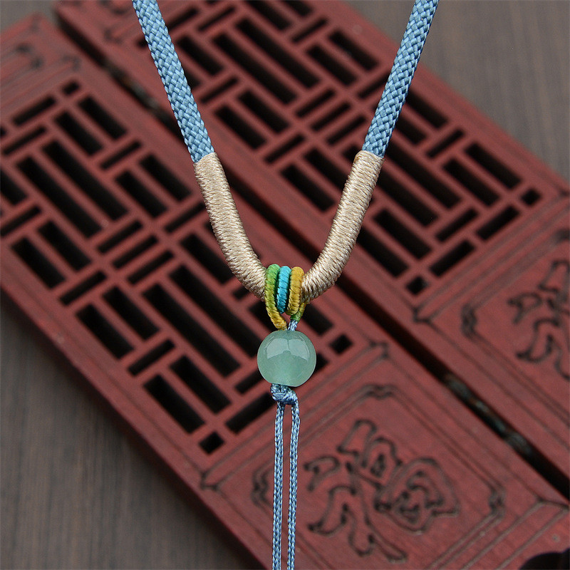 Sản phẩm: Dây Chuyền Tay Handmade Rainbow với Bạc Aventurine - Phụ Kiện Thời Trang