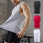 Áo Vest chạy bộ và thể dục thoáng khí màu trơn dành cho nam