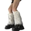 XGB Lông Thú Giả Lông Thú Giữ Ấm Chân Lông Giày Cao Gót Boot Còng Bao Carnivals Boot Cover