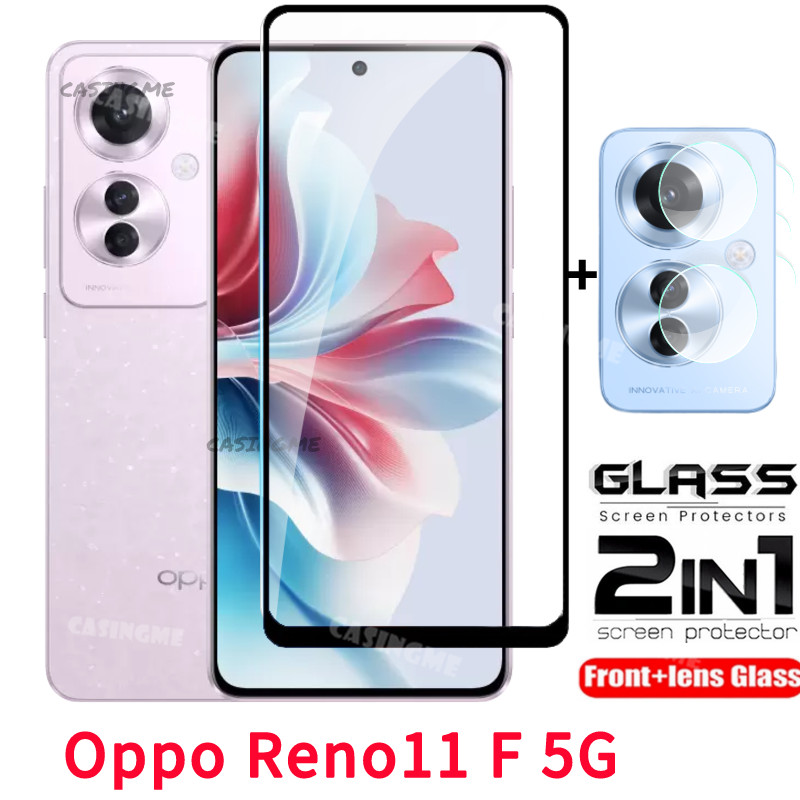 Oppo Reno11 F 5G 2in1 Phim Bảo Vệ Màn Hình Điện Thoại Trong Suốt Bảo Vệ Màn Hình Cho Oppo Reno11F Reno 12F 11F Reno12 11 F F F11 OppoReno11F 5G 2024 Kính Cường Lực Ống Kính Máy Ảnh