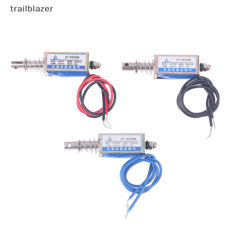 Trailblazer 1Pc JF-0530B Loại đẩy 6 / 12 / 24V & Kéo điện từ 5N mới