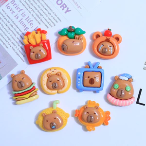 Capybara Lỗ Khóa Giày Busch Khóa Giày Khóa Giày Giày Lỗ Hoa Giày Khóa Giày Zhibixing crocs Khóa Giày Nhãn Dán Tủ Lạnh Phụ Kiện Vỏ Điện Thoại Mũ Đội Đầu Tai Chất Liệu Trang Trí Ô Tô Vui Vẻ DIY Phụ Kiện Có Thể Tháo Rời Khóa Giày ins Giày Hoa
