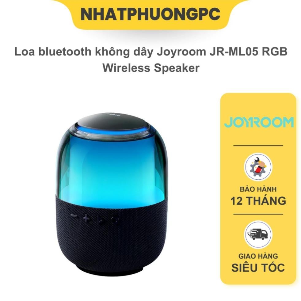 Loa bluetooth không dây Joyroom JR-ML05 RGB Wireless Speaker | Shopee ...