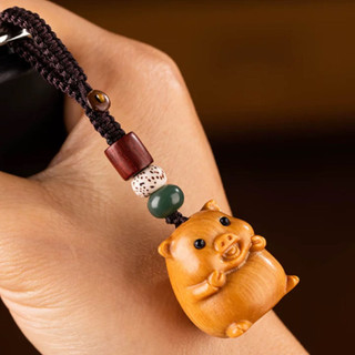 Gỗ Đàn Hương Cung Hoàng Đạo Chuột Bò Hổ Thỏ Rồng Rắn Ngựa Cừu Khỉ Gà Chó Lợn Xe Móc Khóa Treo