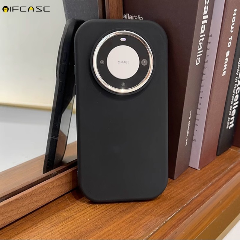 Dành Cho Honor X9A X9B X50 X50i X40 X40i GT X30 X30i Magic 6 Pro 4 Lite Vỏ Điện Thoại ins Hình Bầu Dục Dễ Thương Mạ Tròn Kẹo Màu Trơn Mờ Mờ Mờ Vỏ Silicon Mềm Vỏ