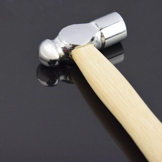Búa cầm tay YONDR, Búa Mini nhỏ đa chức năng, Dụng cụ thoát hiểm ô tô Tay cầm bằng gỗ Đầu tròn Bóng Peen Búa chế biến gỗ