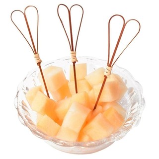 Que đánh răng METALWRK, Que xiên tre trang trí cocktail, 100 Cái / túi Cocktail tre thân thiện với môi trường