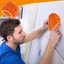 Máy dò khói NORDICLIFE, Vỏ bụi báo cháy đàn hồi màu cam, Vỏ sơn dày bằng nhựa dễ sử dụng tại nhà