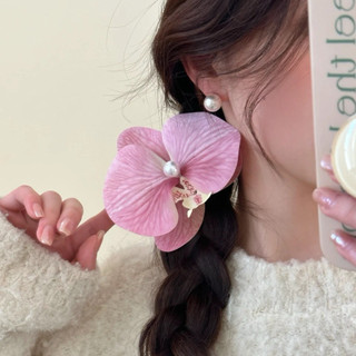 Mới Bướm Không Khí Mùa Xuân Hoa Lan Kẹp Tóc Ngọt Kẹp Tóc Bên Biển Kỳ Nghỉ Mũ Phụ Kiện