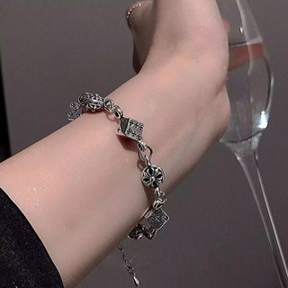 Vòng tay xúc xắc cổ điển Ánh sáng sang trọng Niche Vòng tay cặp đôi tinh tế Nữ