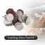 1 Inch 100 Chiếc Đĩa Chà Nhám Miếng Lót Bộ Giấy Nhám Tròn Móc Vòng Sander Backer