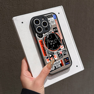 Ốp lưng cảm giác da từ tính Star Wars Jedi Knight cho IPhone 17 16 / 15 / 14 / 13 / 12 / 11 Pro Max X XS XR XSMAX 12MINI 13MINI 7 8 6 6S + Plus SE 2020 / 2022 Vỏ bọc CXFG