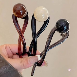 IOIIK Vintage Ngọc Trai Tóc Barrette Kẹp Cổ Điển Chống Trơn Trượt Kẹp Tóc Cá Mập
