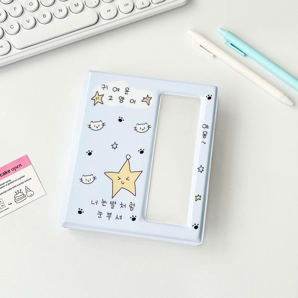 Album Ảnh HOBBYIN, Hộp Đựng Ảnh PVC Photocard, Bộ Sưu Tập Photocard Sách Dung Tích Lớn 60 Túi Thẻ Thần Tượng Thu Thập Sách Quà Tặng Sáng Tạo