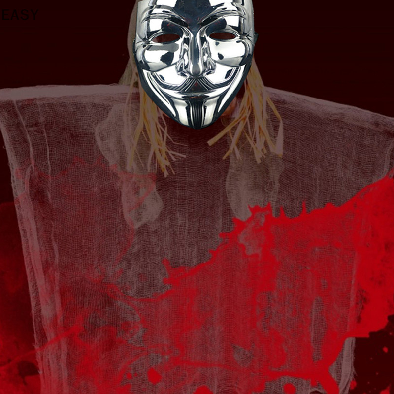 Ea Anonymous Vendetta Guy Fawkes Hacker Khẩu trang Người lớn Halloween ...