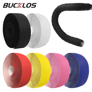 BUCKLOS Thanh Băng Cho Xe Đạp Đường Bộ Tay Lái Băng Cho Fixie Gear Dây PU EVA Bọc Đục Lỗ Tay Lái Xe Đạp Thắt Lưng Phụ Kiện Đi Xe Đạp