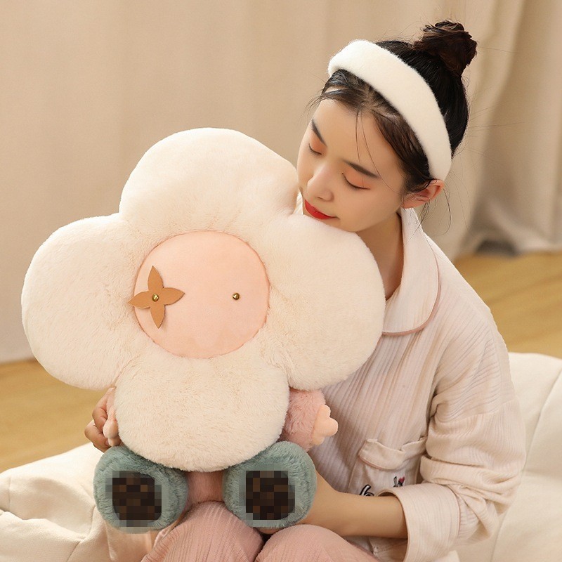45cm Hướng Dương Sang Trọng Đồ Chơi Gối Đệm Ngủ Đồng Hành Cô Gái Người Lớn Kdis Bé Sinh Nhật Quà Tặng Giáng Sinh