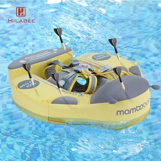Mambobaby  Đồ chơi bơi eo rắn mềm mại Bơi lội cho bé gái Trẻ mới biết đi Trẻ sơ sinh Áo phao, phao bơi chống lật luồn tay