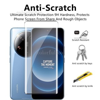 Bảo Vệ Màn Hình 2 TRONG 1 Cho Xiaomi 14 Ultra 5G 14Ultra 14Pro Mi14 Xiomi14 9H Full Cover Kính Cường Lực Bảo Vệ Phim Camera Ống Kính Bảo Vệ Màn Hình Phim