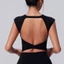Áo tập Yoga thể thao không tay hở lưng Áo Crop Top chạy bộ tập Yoga nhẹ